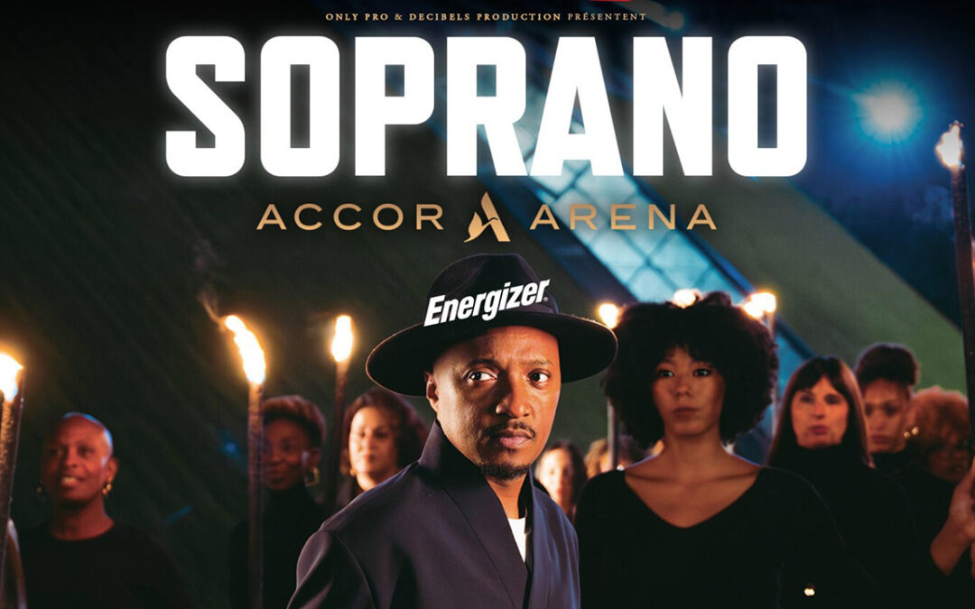 Soprano et Energizer unissent leurs énergies pour recharger l’AccorArena