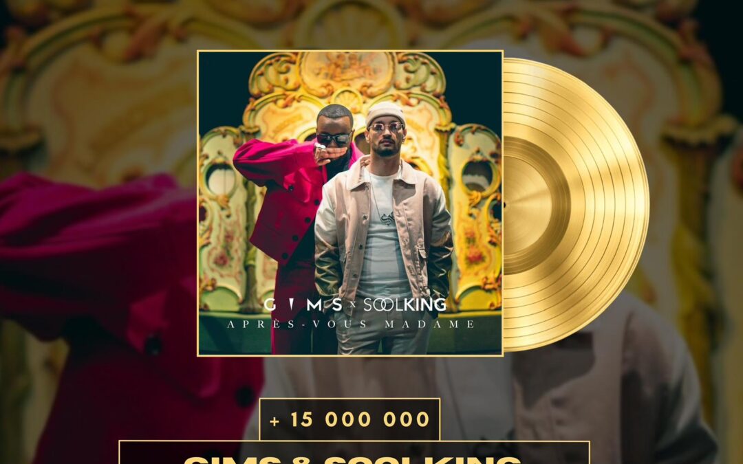 « Après-vous Madame » est certifié single d&rsquo;or !📀